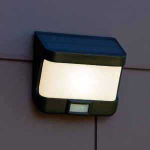 LUTEC LED solarwandlamp Try met bewegingsmelder