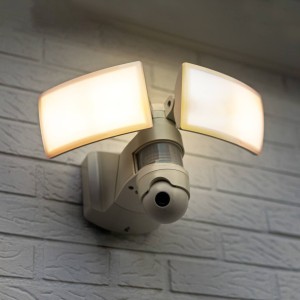 LUTEC connect LED buitenwandlamp Libra camera sensor