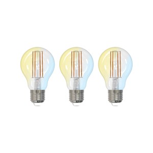 LUUMR Slimme LED, E27, 7W, ZigBee, Tuya, Hue, set van 3