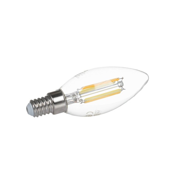 Luumr slimme kaarslamp set van 2 e14 4. 2w cct helder tuya