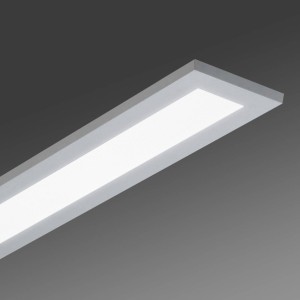 Lenneper LED opbouwplafondlamp LAS01, 4.000 K, titaanzilver