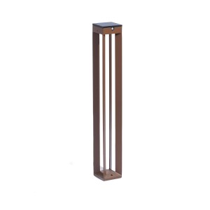 Les Jardins LED lamp op zonne-energie Borne sensor 90cm corten