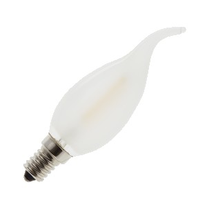 Lighto | LED Kaarslamp Tip | E14 | 2W (vervangt 20W) Mat