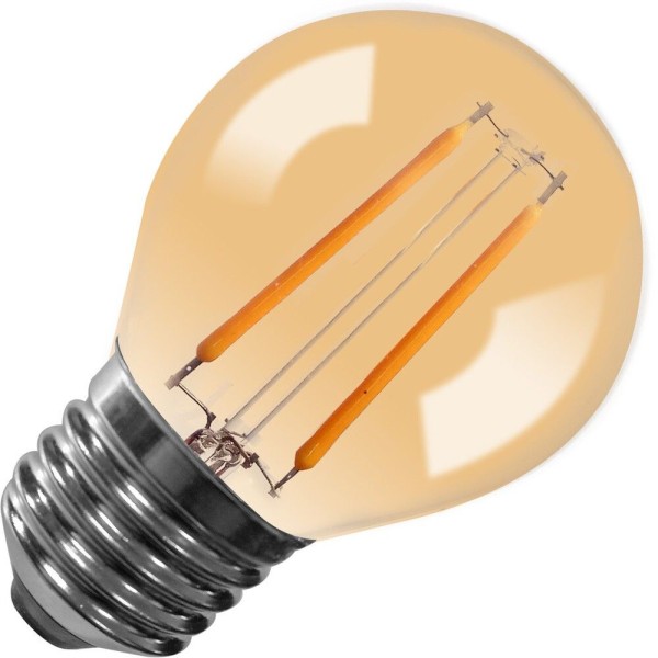 ✅ zuinig met een verbruik van slechts 1 watt✅ veelzijdig✅ voor elke ruimte✅ 3 jaar garantieintroductie van de led filament kogellamp met goud gekleurd glas en een grote e27 fitting. Geeft warm zacht licht van 100 lumen en 2700 kelvin.  deze krachtige en duurzame kogellamp is perfect om uw oude