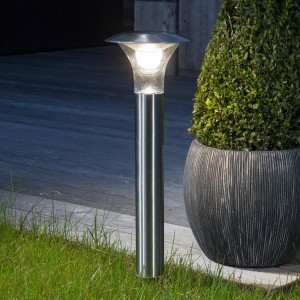 Lindby Bodemankerlamp Jolin met LED, zonne-energie