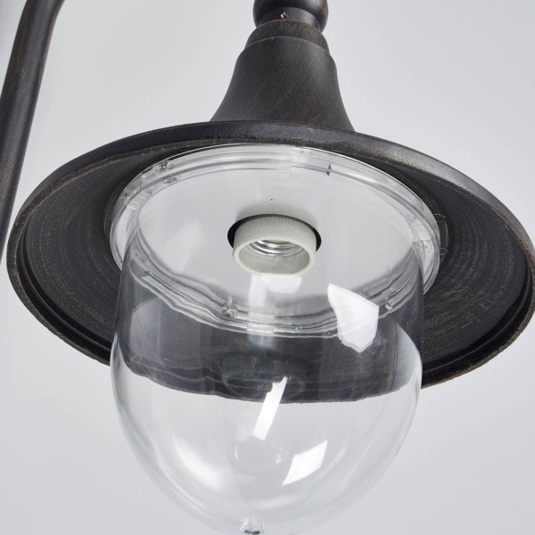 Lindby buitenwandlamp daphne antiek zwart 3