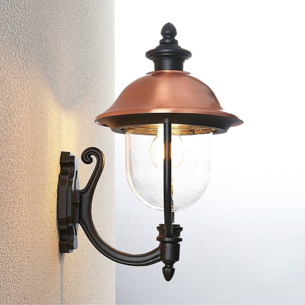 Lindby clint buitenwandlamp staande lantaarn 3