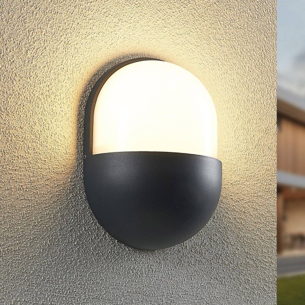 Lindby dianko led buitenwandlamp