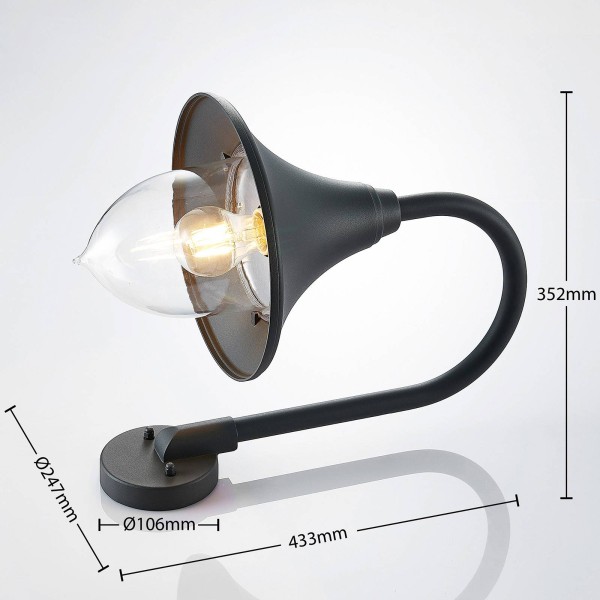 Lindby edric buitenwandlamp 2