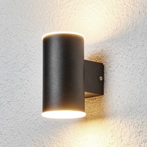 Lindby Effectvolle LED-buitenwandlamp Morena