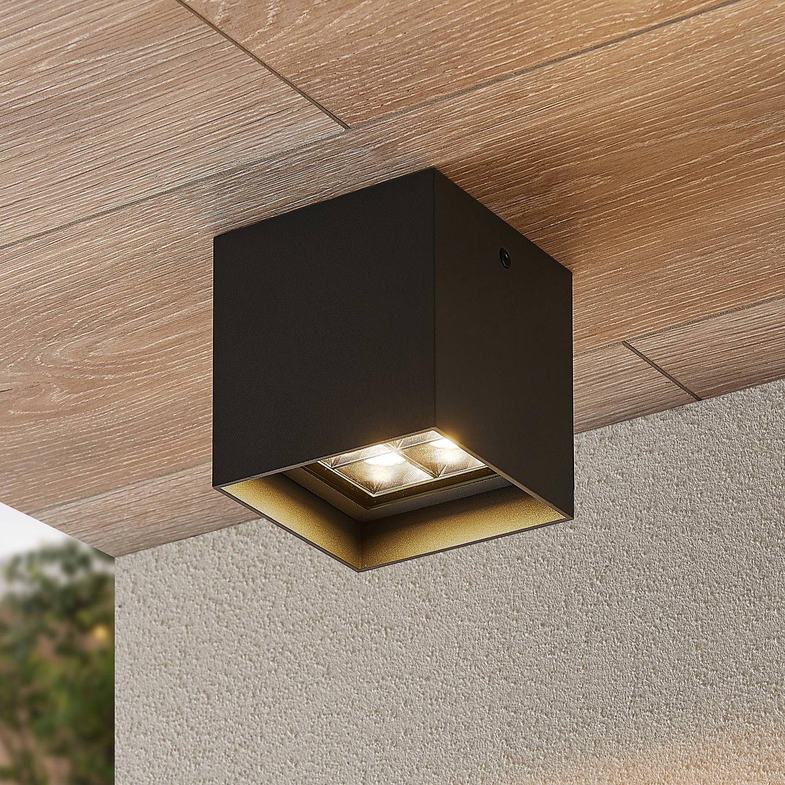 Lindby eveta led plafondlamp voor buiten