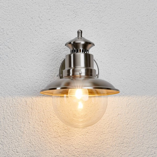 Lindby gwendolyn rvs buitenwandlamp 2