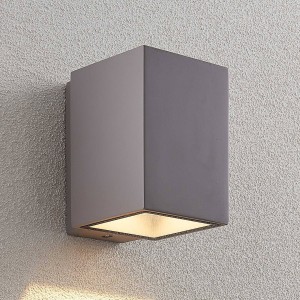 Lindby LED buitenwandlamp Cataleya uit beton