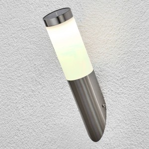 Lindby LED-buitenwandlamp Jolla op zonne-energie