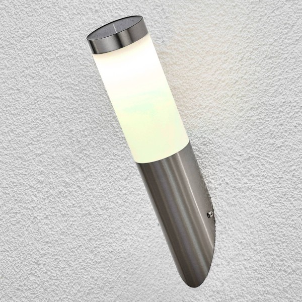 Lindby led-buitenwandlamp jolla op zonne-energie