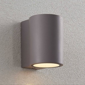 Lindby LED buitenwandlamp Katalia Beton, één lampje