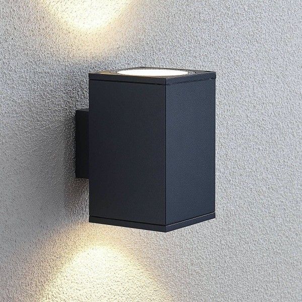 Lindby led buitenwandlamp mekita