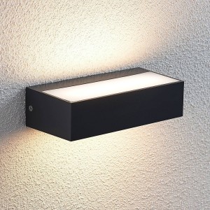 Lindby LED buitenwandlamp Nienke, IP65, 17 cm