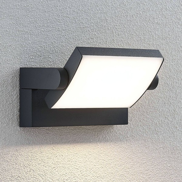 Lindby led buitenwandlamp sherin