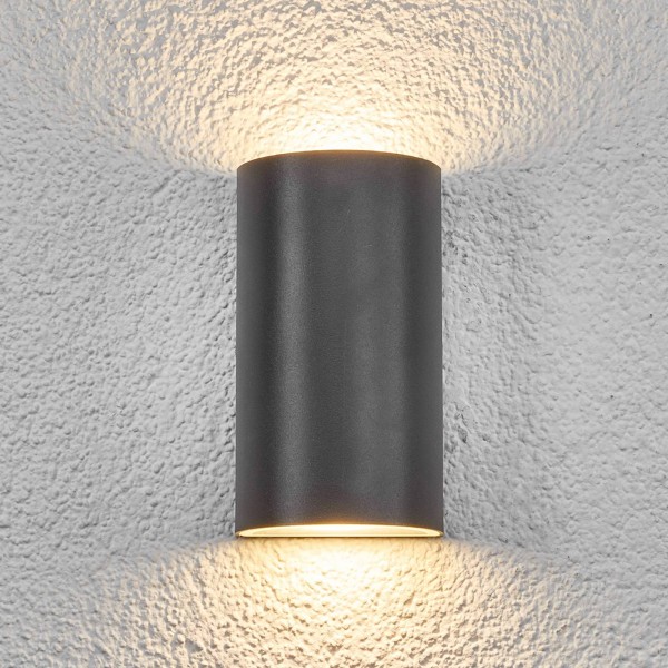 Lindby led buitenwandlamp weerd 2