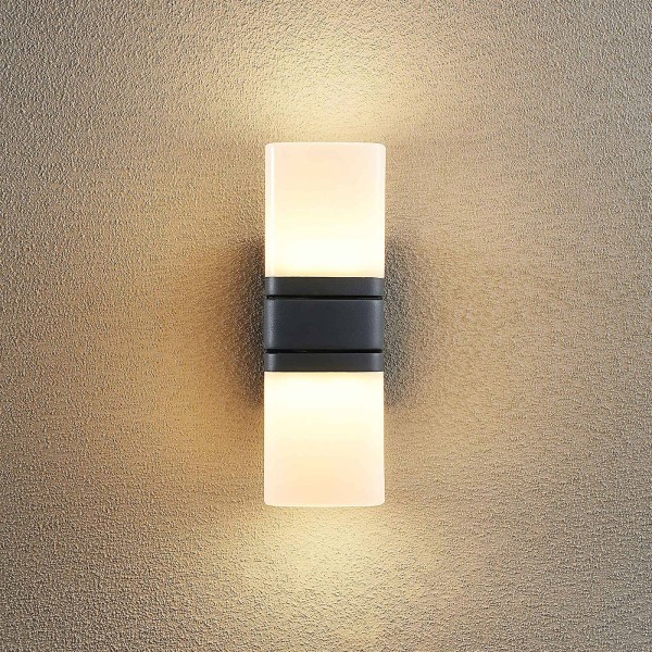 Lindby led buitenwandlamp draaibaar 3