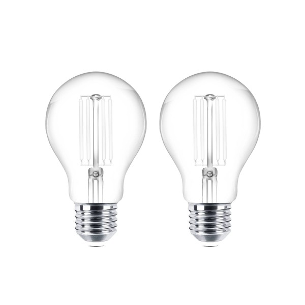 Lindby led filament lamp e27 set van 2 7w 806 lm helder 2. 700k