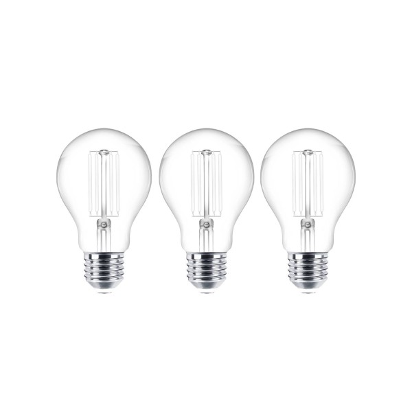 Lindby led filament lamp e27 set van 3 7w 806 lm helder 2. 700k