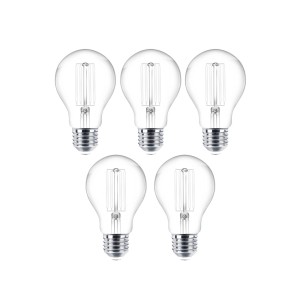 Lindby LED filament lamp E27 set van 5 7W 806 lm helder 2.700K