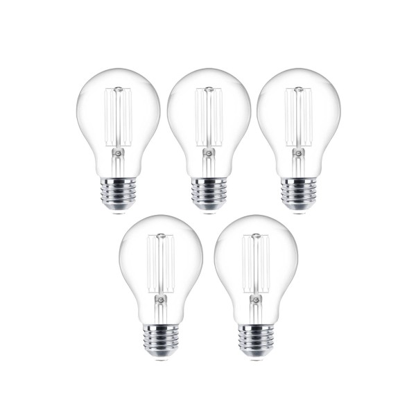 Lindby led filament lamp e27 set van 5 7w 806 lm helder 2. 700k