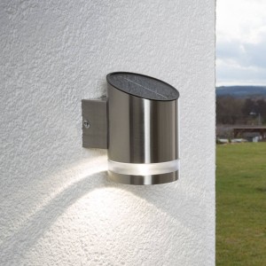 Lindby LED-lamp Salma op zonne-energie, muurbevestiging