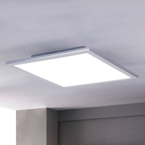 Lindby LED paneel Livel, CCT, 62 cm x 62 cm, aluminium