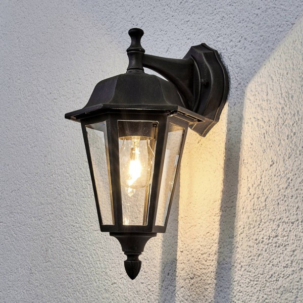 Lindby lamina - buitenwandlamp met roestlook