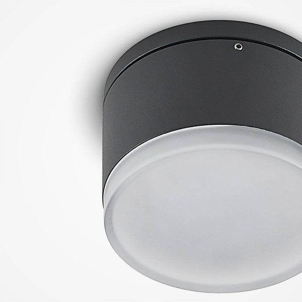 Lindby mathea led buiten plafondlamp cilinder 3