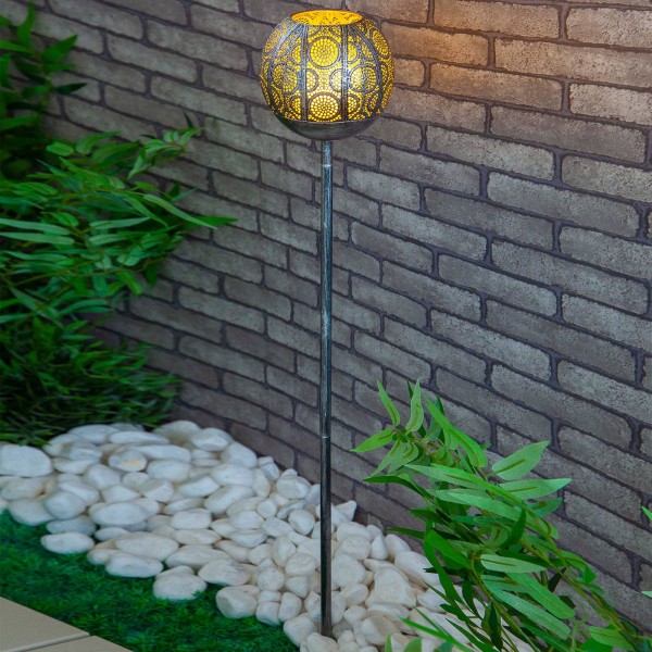 Lindby miliana led solar-grondspies lamp