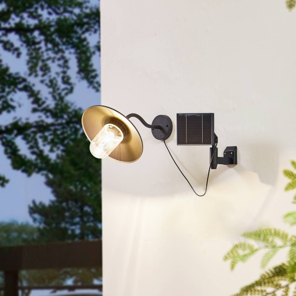 Lindby virane led wandlamp op zonne-energie