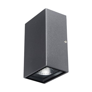 Lucande Aluminium led-buitenwandlamp Jale