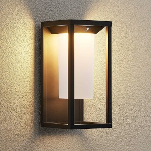 Lucande Eliel LED wandlamp op zonne-energie