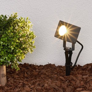 Lucande Grondspies lamp Jiada met LEDs