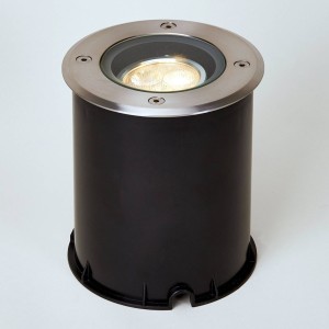 Lucande LED grondspot inbouwlamp zwenkbaar, IP67, rond