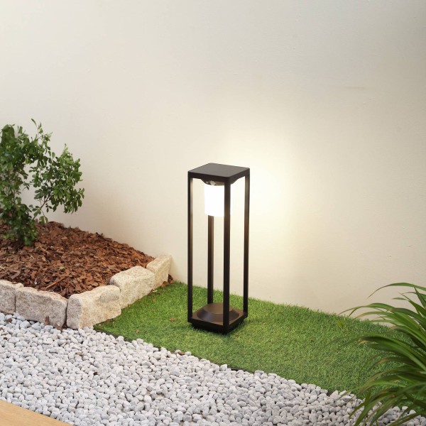 Lucande led solar padverlichting nilea