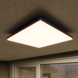 Lucande Vierkante LED plafondlamp Henni voor buiten