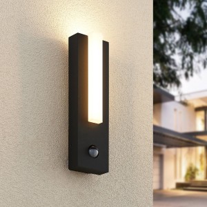 Lucande Virgalia LED buitenwandlamp met sensor