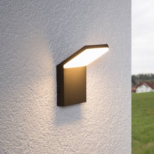 Lucande Waban – LED-buitenwandlamp