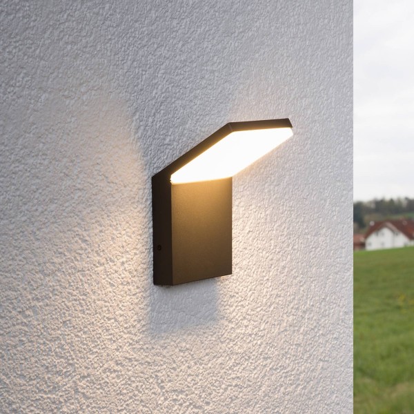 Lucande waban - led-buitenwandlamp