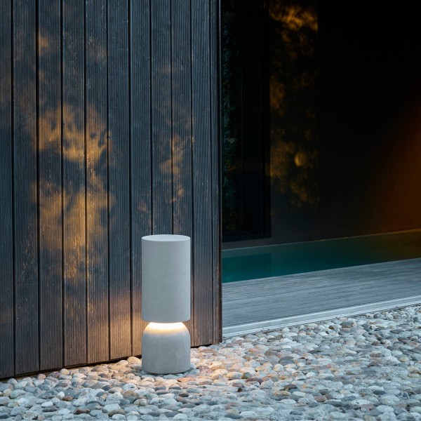 Luceplan nui b led terraslamp van beton dali 1