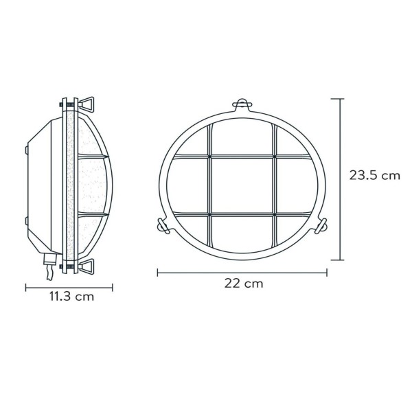 Plat/rond