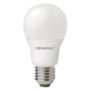 MEGAMAN LED lamp E27 A60 5.5W, warmwit