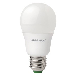 MEGAMAN LED lamp E27 A60 9.5W, warmwit