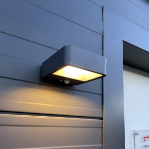 Megatron Wandia LED wandlamp solar, sensor