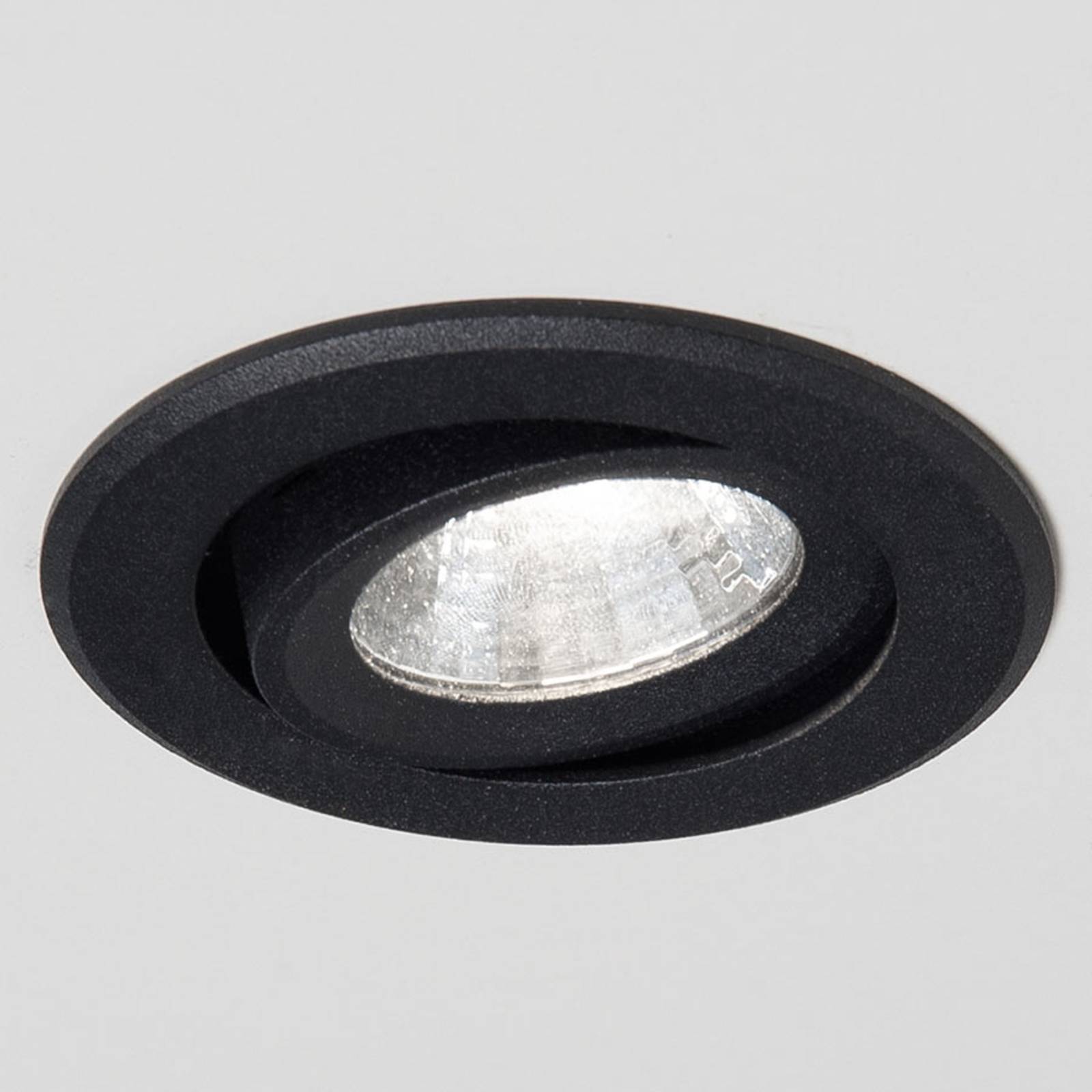 Molto luce agon round led inbouwspot 3. 000k 40° zwart